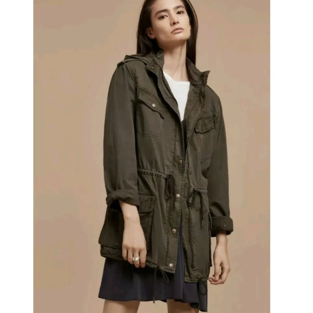 Talula Olive Green Utility Jacket - Picture 6 of 16